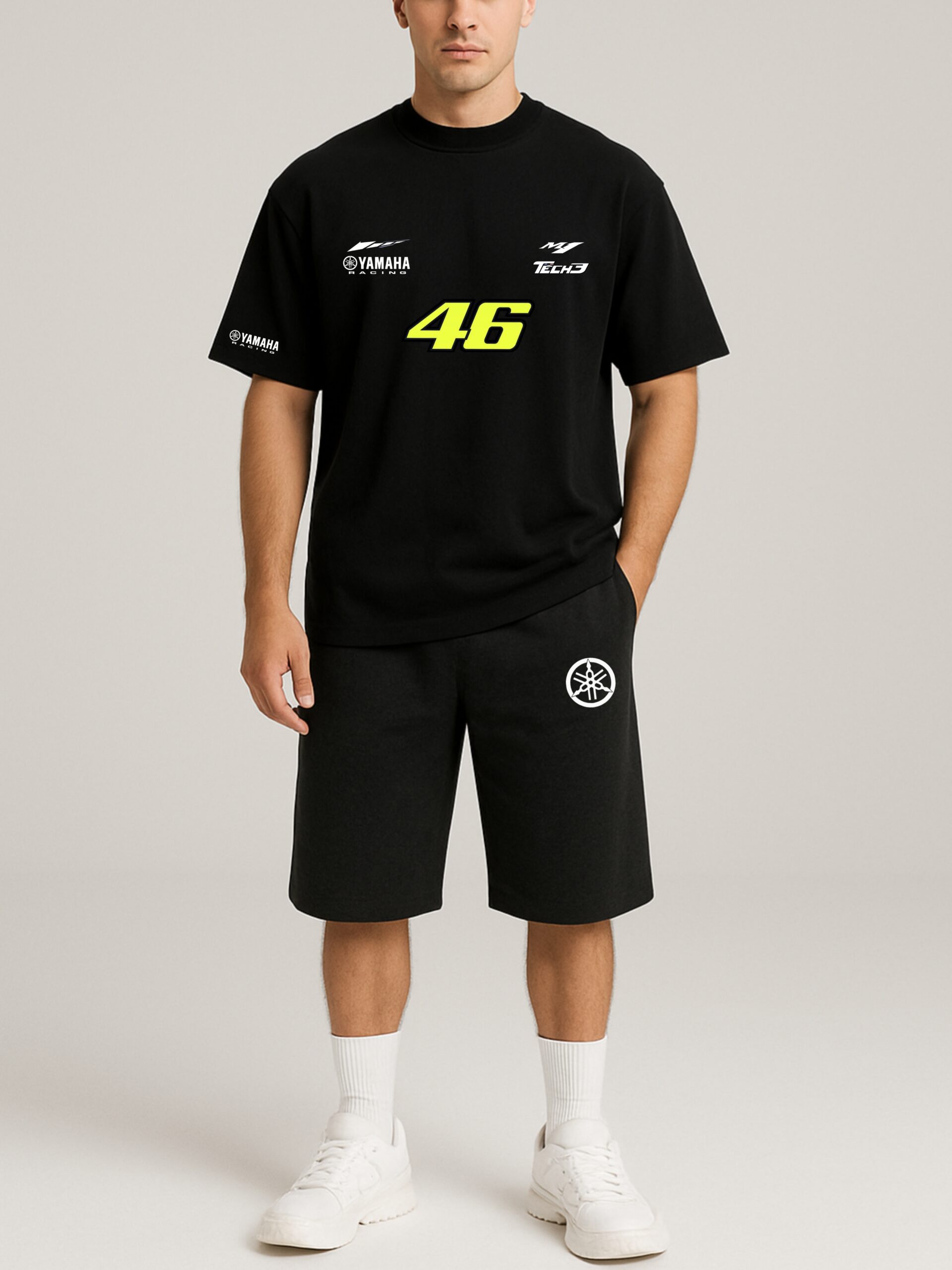 T-Shirt Valentino Rossi VR|46 Pour Homme - Multicolore - Taille XXL - Produit Neuf